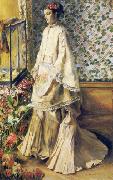 Pierre-Auguste Renoir Portrait de Rapha Maitre II oil painting on canvas